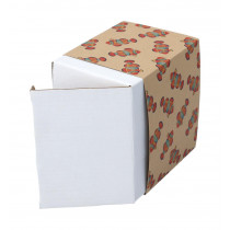 Personalizowany rękaw z papieru kraft