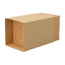Personalizowany rękaw z papieru kraft