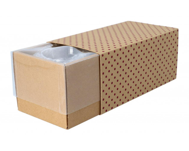 Personalizowany rękaw z papieru kraft