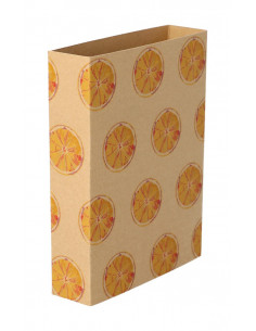 Personalizowany rękaw z papieru kraft
