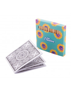 Personalizowany zestaw do kolorowania / mandala