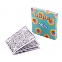 Personalizowany zestaw do kolorowania / mandala