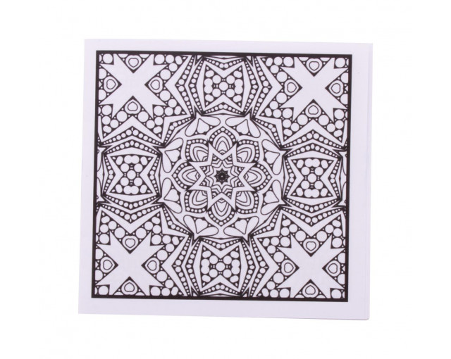Personalizowany zestaw do kolorowania / mandala