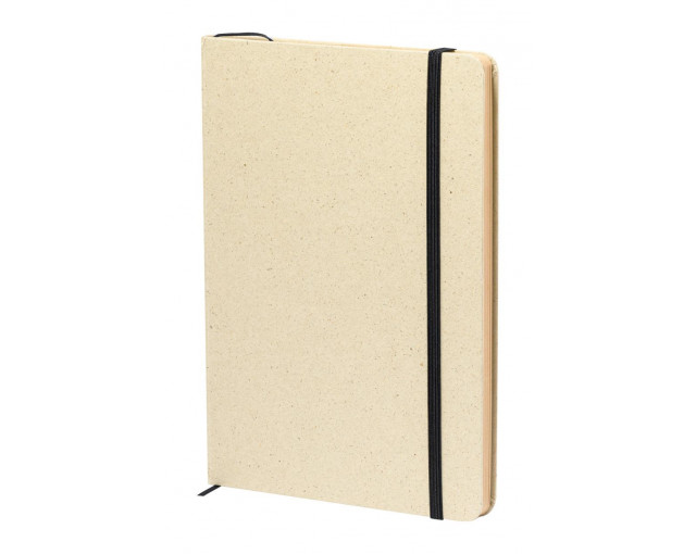 Notes z papieru z trawy