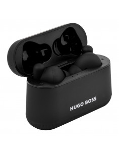 Słuchawki Gear Matrix Black-S Hugo Boss z logo firmy w LazyStore! 2