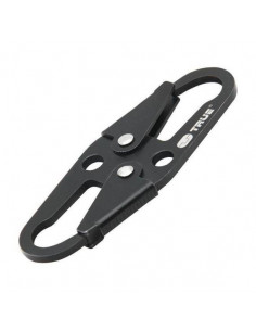 TrueUtility Podwójny karabinek z logo firmy w LazyStore!