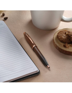 Długopis Sheaffer 100, brązowe - coffee z logo firmy w LazyStore!