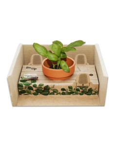Diorama z logo firmy w LazyStore!