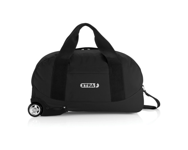 Weekendowa torba sportowa, podróżna na kółkach z logo firmy w LazyStore!