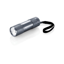 Latarka 9 LED Quattro z logo firmy w LazyStore!
