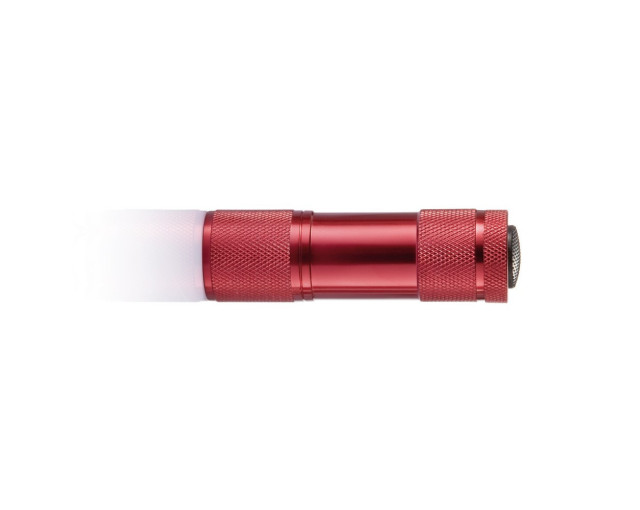 Latarka 9 LED Quattro z logo firmy w LazyStore!