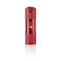 Latarka 9 LED Quattro z logo firmy w LazyStore!