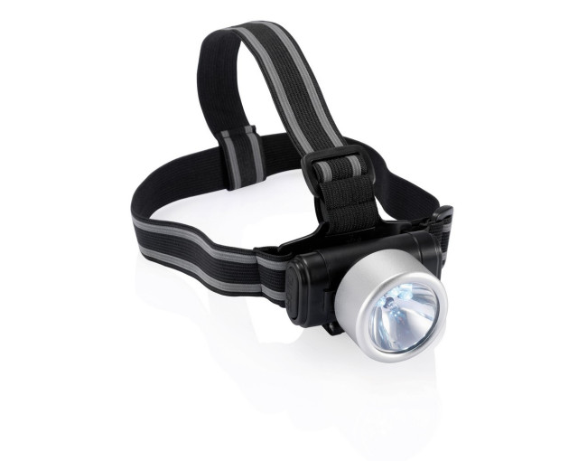 Latarka na głowę 3 LED Everest z logo firmy w LazyStore!
