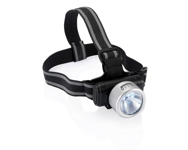 Latarka na głowę 3 LED Everest z logo firmy w LazyStore!