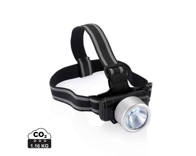 Latarka na głowę 3 LED Everest z logo firmy w LazyStore!