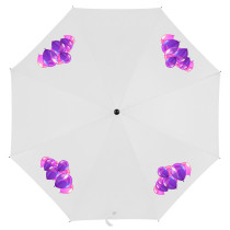 Parasol manualny, składany z logo firmy w LazyStore!