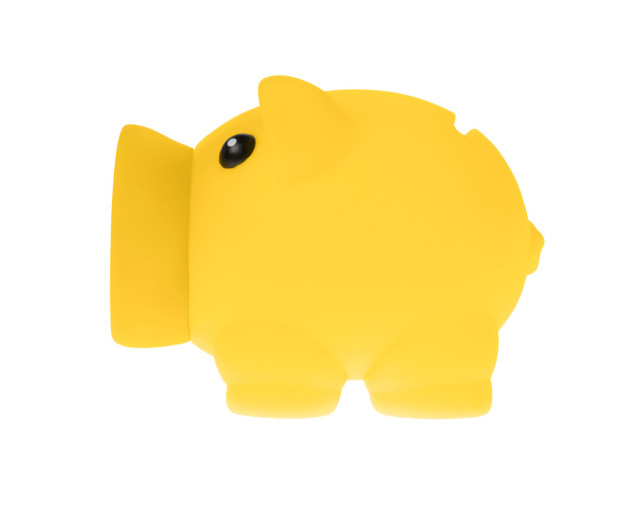 Skarbonka "świnka" z logo firmy w LazyStore!