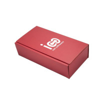 Ekskluzywny kartonik na wino 2 el. z logo firmy w LazyStore!