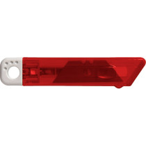 Nóż do tapet z mechanizmem zabezpieczającym z logo firmy w LazyStore!