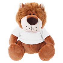 Pluszowy lew | Richard K z logo firmy w LazyStore!