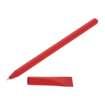 Papierowy długopis, zatyczka z logo firmy w LazyStore!