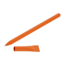 Papierowy długopis, zatyczka z logo firmy w LazyStore!