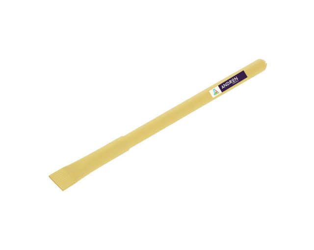 Papierowy długopis, zatyczka z logo firmy w LazyStore!