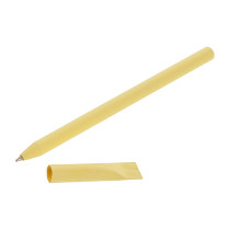 Papierowy długopis, zatyczka z logo firmy w LazyStore!