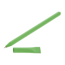 Papierowy długopis, zatyczka z logo firmy w LazyStore!