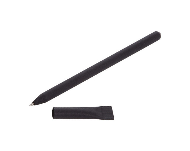 Papierowy długopis, zatyczka z logo firmy w LazyStore!
