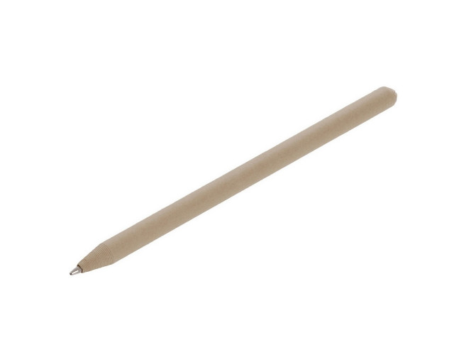 Papierowy długopis, zatyczka z logo firmy w LazyStore!