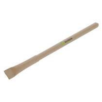 Papierowy długopis, zatyczka z logo firmy w LazyStore!
