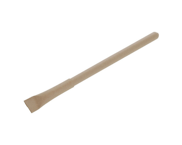 Papierowy długopis, zatyczka z logo firmy w LazyStore!