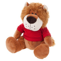 Pluszowy lew | Richard C z logo firmy w LazyStore!