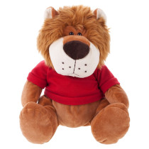 Pluszowy lew | Richard C z logo firmy w LazyStore!