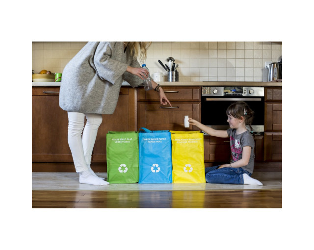 Torby do segregacji z logo firmy w LazyStore!
