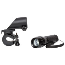 Latarka 1 CREE LED Air Gifts, lampka rowerowa | Cynthia z logo firmy w LazyStore!
