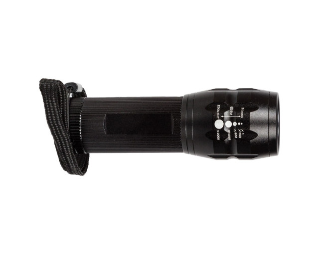 Latarka 1 CREE LED Air Gifts, lampka rowerowa | Cynthia z logo firmy w LazyStore!