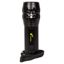 Latarka 1 CREE LED Air Gifts, lampka rowerowa | Cynthia z logo firmy w LazyStore!