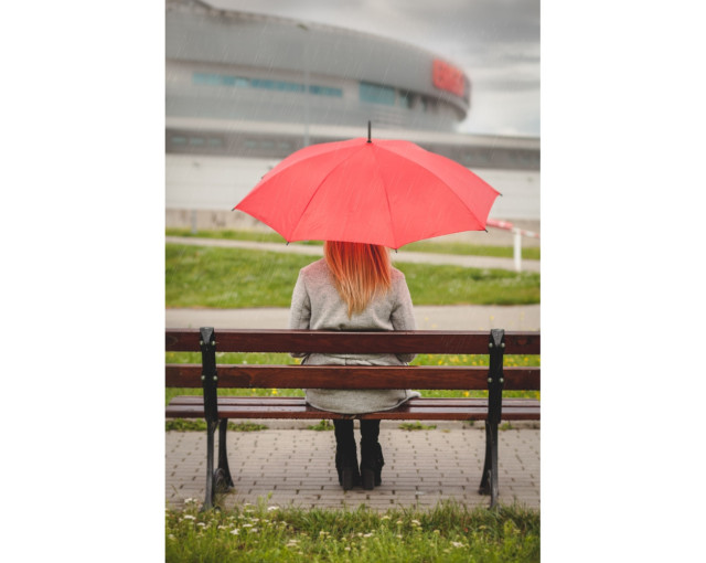 Parasol automatyczny z logo firmy w LazyStore!