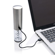 Elektryczny korkociąg do wina na USB z logo firmy w LazyStore!