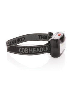Latarka na głowę COB z logo firmy w LazyStore! 2