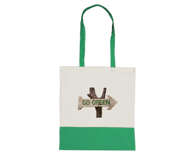 Torba bawełniana z logo firmy w LazyStore!