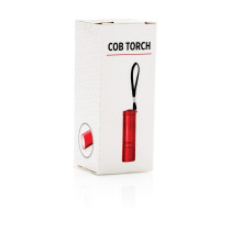 Latarka COB z logo firmy w LazyStore!