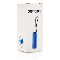 Latarka COB z logo firmy w LazyStore!