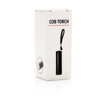 Latarka COB z logo firmy w LazyStore!