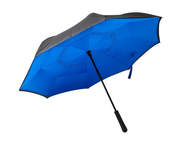 Odwracalny parasol manualny z logo firmy w LazyStore!
