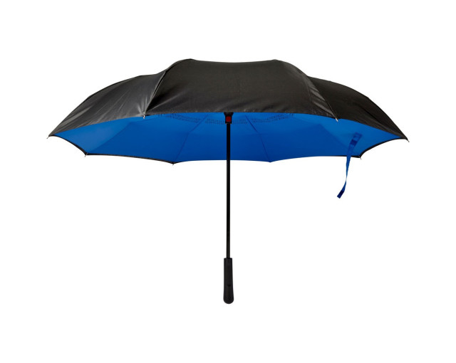 Odwracalny parasol manualny z logo firmy w LazyStore!