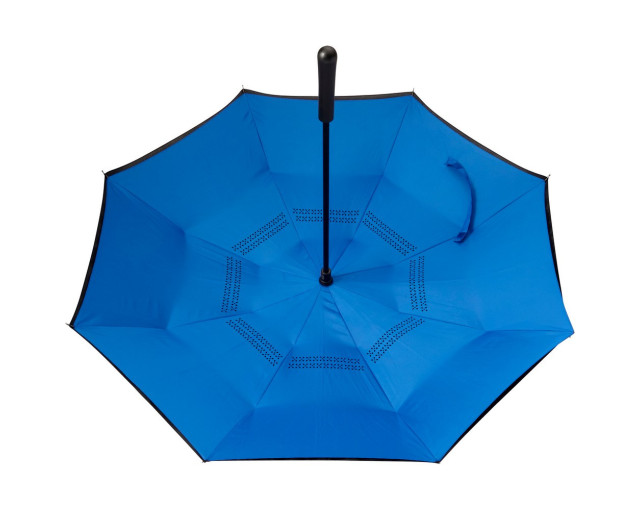 Odwracalny parasol manualny z logo firmy w LazyStore!
