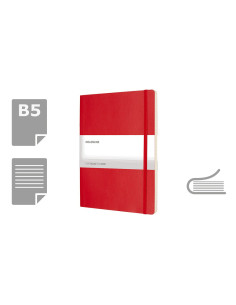 MOLESKINE Notatnik ok. B5 z logo firmy w LazyStore!